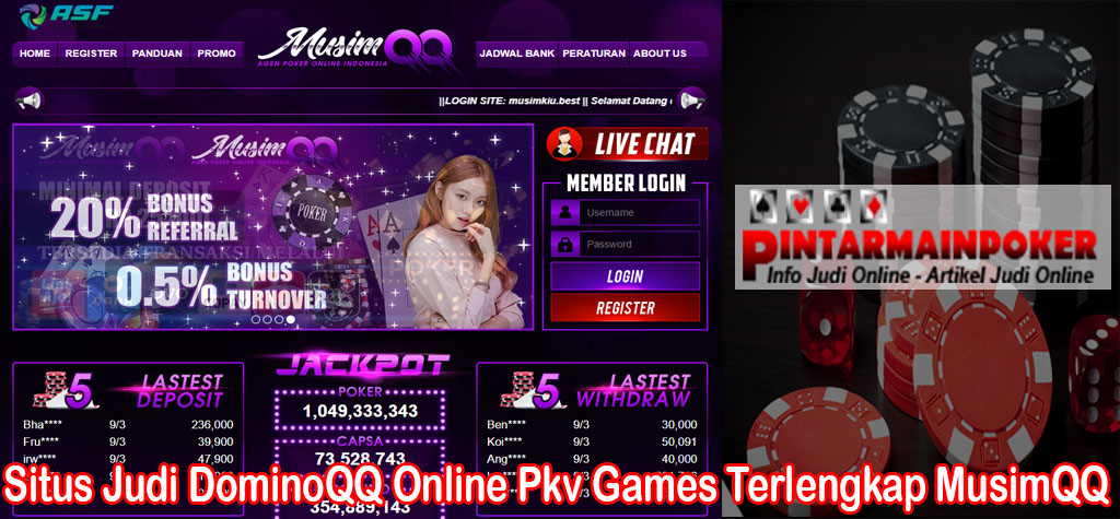 Situs Judi DominoQQ Online Pkv Games Terlengkap MusimQQ