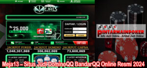 Meja13 – Situs Judi DominoQQ BandarQQ Online Resmi 2024